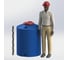 Емкость с крышкой ASPLAST Ц500Д EL-22P-CA-C500L-DB 3