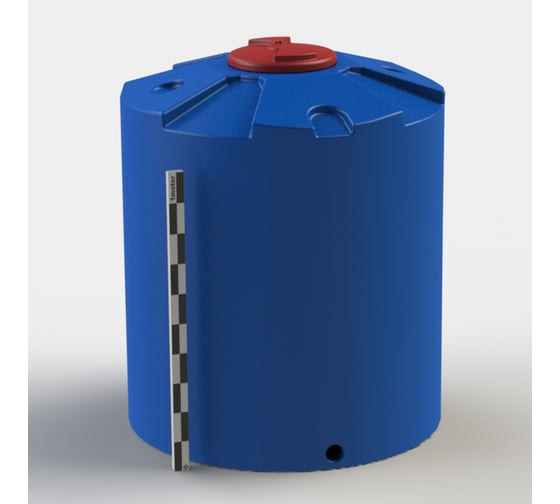 Емкость с крышкой ASPLAST Ц1000Д EL-22P-CA-C1000L-DB