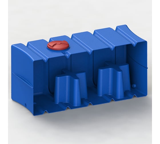 Емкость с крышкой Asplast П1500В EL-22P-CA-PG1500L-DB