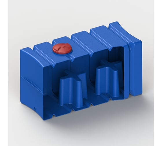Емкость с крышкой Asplast П1500В EL-22P-CA-PG1500L-DB