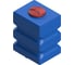 Емкость с крышкой Asplast П500Д EL-22P-CA-P500L-DB 1