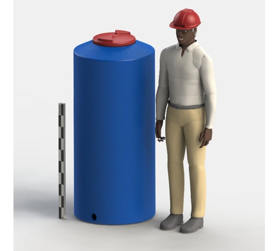 Емкость с крышкой Asplast ЦВ500Д EL-22P-CA-CV500L-DB
