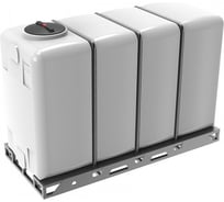 Емкость Экопром KR 4000 белая в обрешетке N 121203.4000.000.009