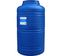 Овально-вертикальная емкость AQUAPLAST 250 л, синяя 4630017951802