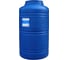 Овально-вертикальная емкость AQUAPLAST 250 л, синяя 4630017951802 1