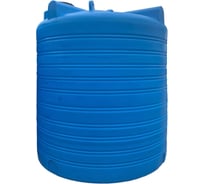 Овально-вертикальная емкость AQUAPLAST 10000 л, синяя 4630017951871