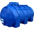 Овально-горизонтальная емкость AQUAPLAST 500 л, синяя 4630017951932 1