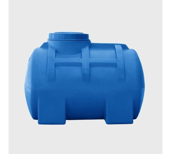 Овально-горизонтальная емкость AQUAPLAST 300 л, синяя 4630017951918