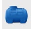 Овально-горизонтальная емкость AQUAPLAST 300 л, синяя 4630017951918 4