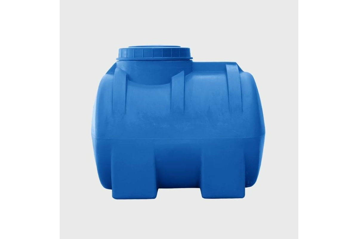 Овально-горизонтальная емкость AQUAPLAST 200 л, синяя 4630017951901 ...