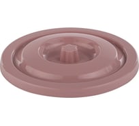 Крышка на ведро Элластик-Пласт Люкс 8 л, миндальная ЭП 901321