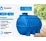 Транспортировочная овально-горизонтальная емкость AQUAPLAST 3000 л 4630017952069 2