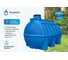 Транспортировочная овально-горизонтальная емкость AQUAPLAST 2000 л 4630017952076 2