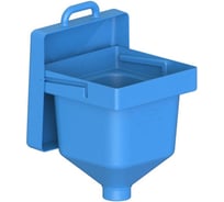 Бункер АНИОН 45л, с крышкой, с патрубком D=110мм БК45-3