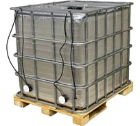 Еврокуб BigTara 1000 л ref чистый пропаренный с подогревом 2 тэна и утеплением (поддон дерево ref) CN401RR