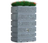 Емкость декоративная Экопром Rostok Stone 500 белый гранит 2004.0500.910.000