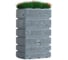 Емкость декоративная Экопром Rostok Stone 500 белый гранит 2004.0500.910.000 1