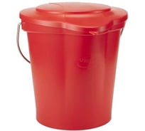Крышка для ведра Vikan 12 л, цвет красный 56874
