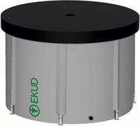 Складная емкость для воды с крышкой EKUD 1500 л 15001001