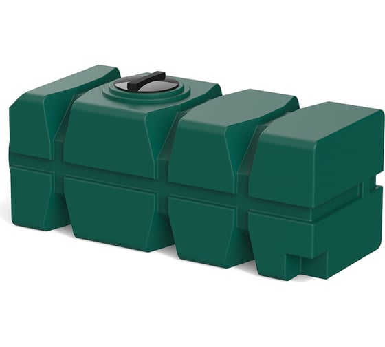 Емкость с крышкой POLIMER GROUP FG 1000 350 мм, зеленая TFG21000S2