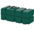 Емкость с крышкой POLIMER GROUP FG 1000 350 мм, зеленая TFG21000S2 1