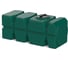 Емкость с крышкой POLIMER GROUP FG 1000 350 мм, зеленая TFG21000S2 2