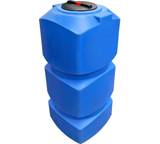 Емкость прямоугольная Polyteam 500л вертикальная PT-Q500V 1