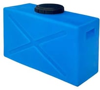 Ёмкость прямоугольная горизонтальная Polyteam 120л PT-Q120G