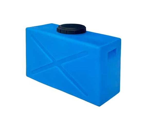 Ёмкость прямоугольная горизонтальная Polyteam 120л PT-Q120G 1
