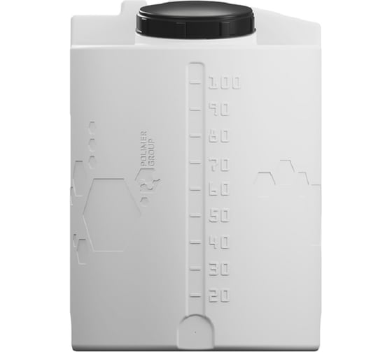 Емкость дозировочная 100 л, с цельнолитой крышкой POLIMER GROUP CDT TCDT100S4