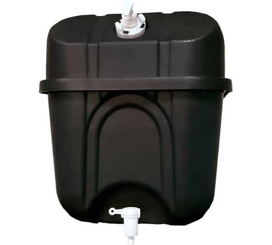 Бак для воды HAYAT 50 л, PP с краном и дозатором мыла, пласт., HYT0050