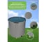 Складная ёмкость для воды с крышкой EKUD 1000 л 1000L1001 6