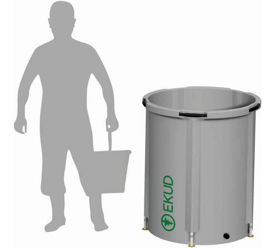 Складная ёмкость для воды EKUD 500 л 500L100