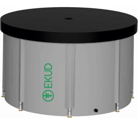 Складная ёмкость для воды с крышкой EKUD 2500 л 2500L1001