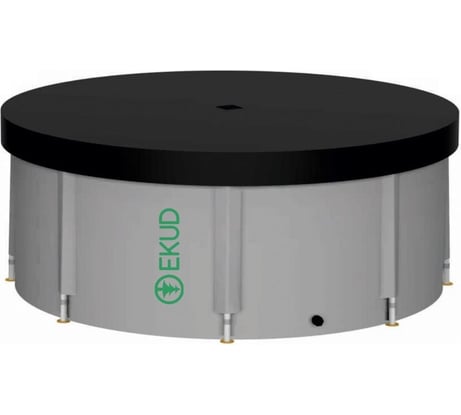 Складная ёмкость для воды с крышкой EKUD 1500 л 1500L701