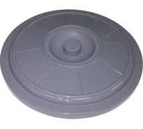 Крышка для ведра 3 л ООО Шеф Полимер ПП, серая CO/PP3GR