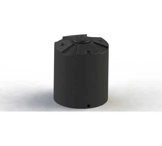 Рециклинговая емкость с крышкой Asplast рц1000д EL-22P-CA-RC1000L-DB