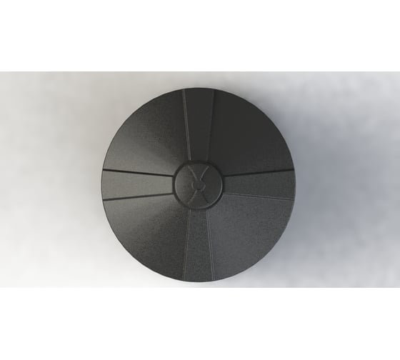 Рециклинговая емкость с крышкой Asplast рц3000д EL-22P-CA-RC3000L-DB