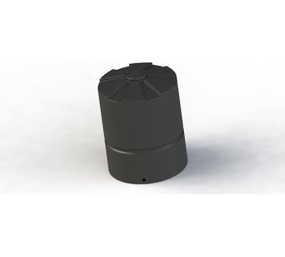 Рециклинговая емкость с крышкой Asplast рц2000д EL-22P-CA-RC2000L-DB