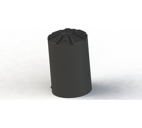 Рециклинговая емкость с крышкой Asplast рц1500д EL-22P-CA-RC1500L-DB