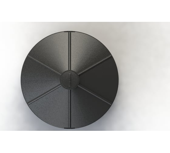 Рециклинговая емкость с крышкой Asplast рц3500д EL-22P-CA-RC3500L-DB