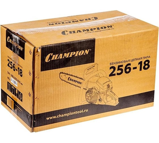  Champion 256-18 - выгодная цена на бензиновую пилу Champion .