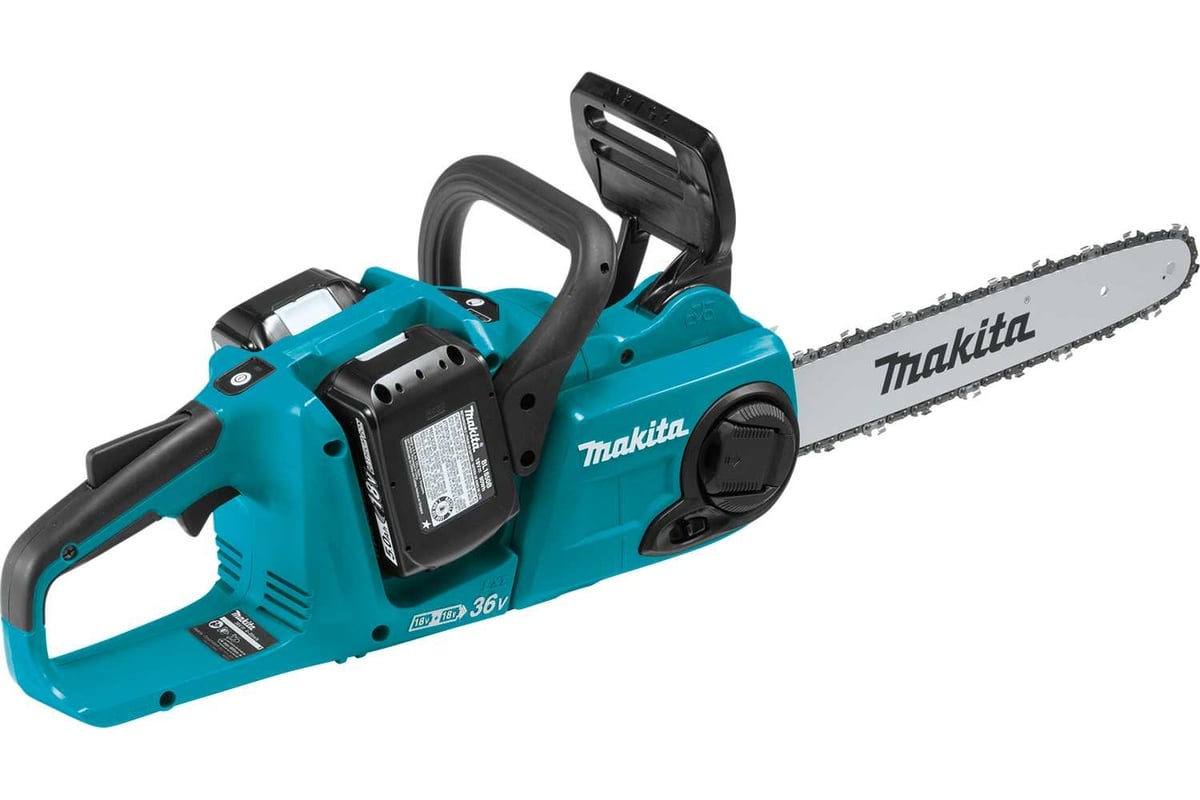 Пила цепная аккумуляторная Makita LXT BL 2x18 В, 14