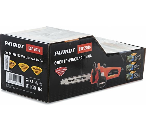 Электрическая цепная пила PATRIOT ESP 2016 220301550 - выгодная цена на .