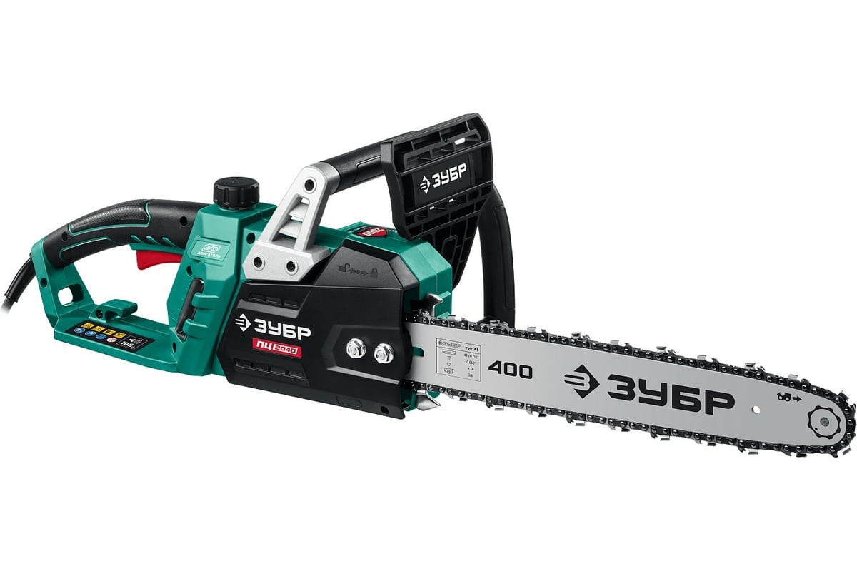 Цепная электрическая пила ЗУБР 2000 Вт ПЦ-2040 - выгодная цена, отзывы ...