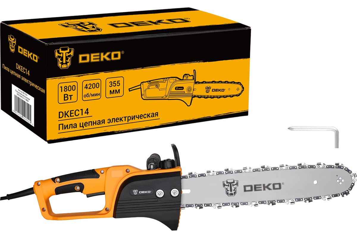 Электрическая цепная пила DEKO DKEC14 065-1214 - выгодная цена, отзывы .