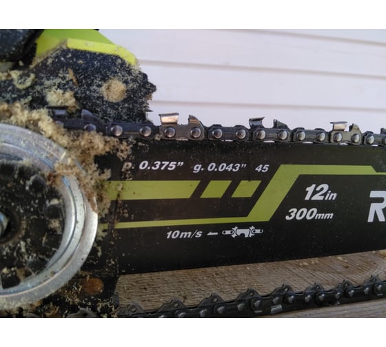 Бесщеточная аккумуляторная цепная пила Ryobi ONE+ OCS1830 5133002829 ...
