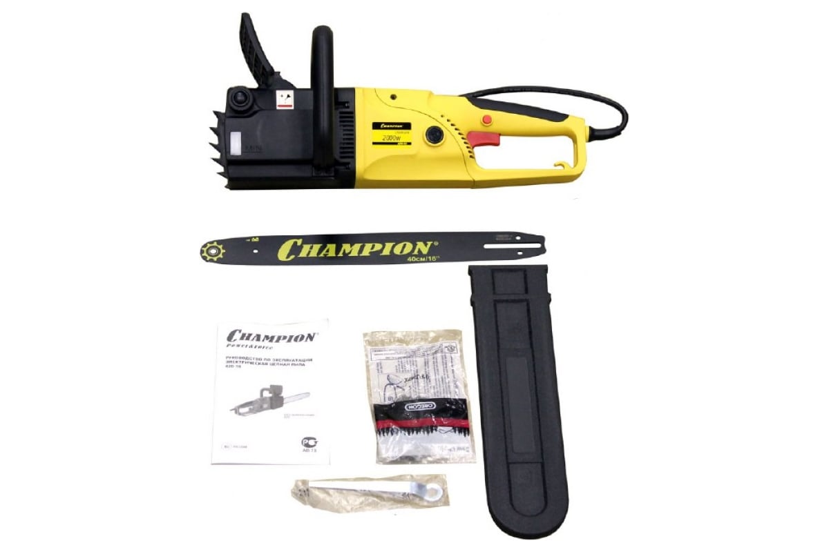 Электропила Champion 420N-16 - выгодная цена, отзывы, характеристики ...