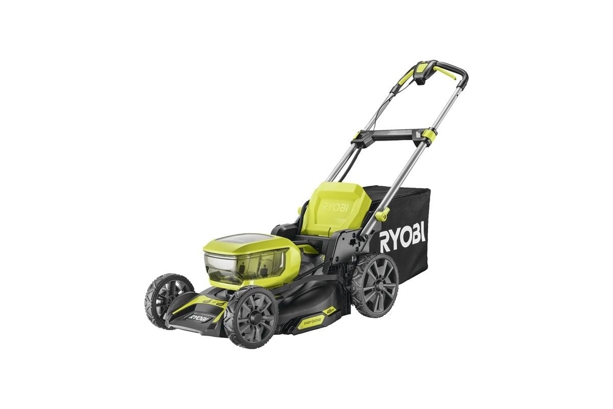 Аккумуляторная бесщеточная газонокосилка Ryobi 18В RY18LMX46A-0, 46см без  АКБ и З/У 5133005789