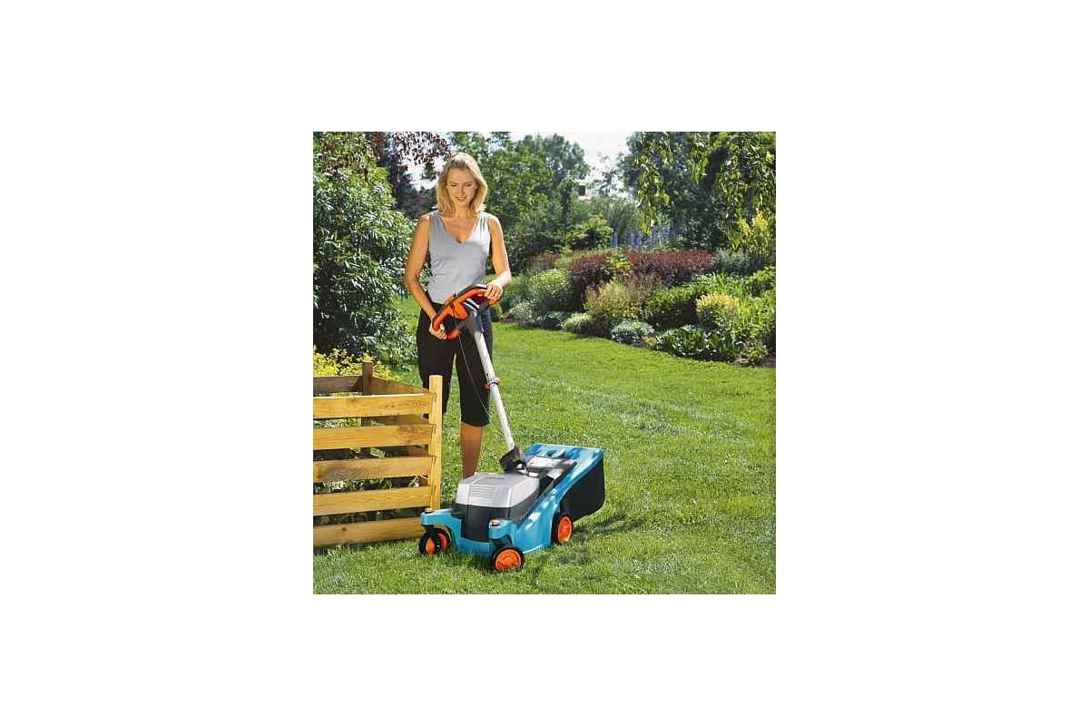 Аккумуляторная газонокосилка Gardena 34 A easy 04036-20.000.00 ...